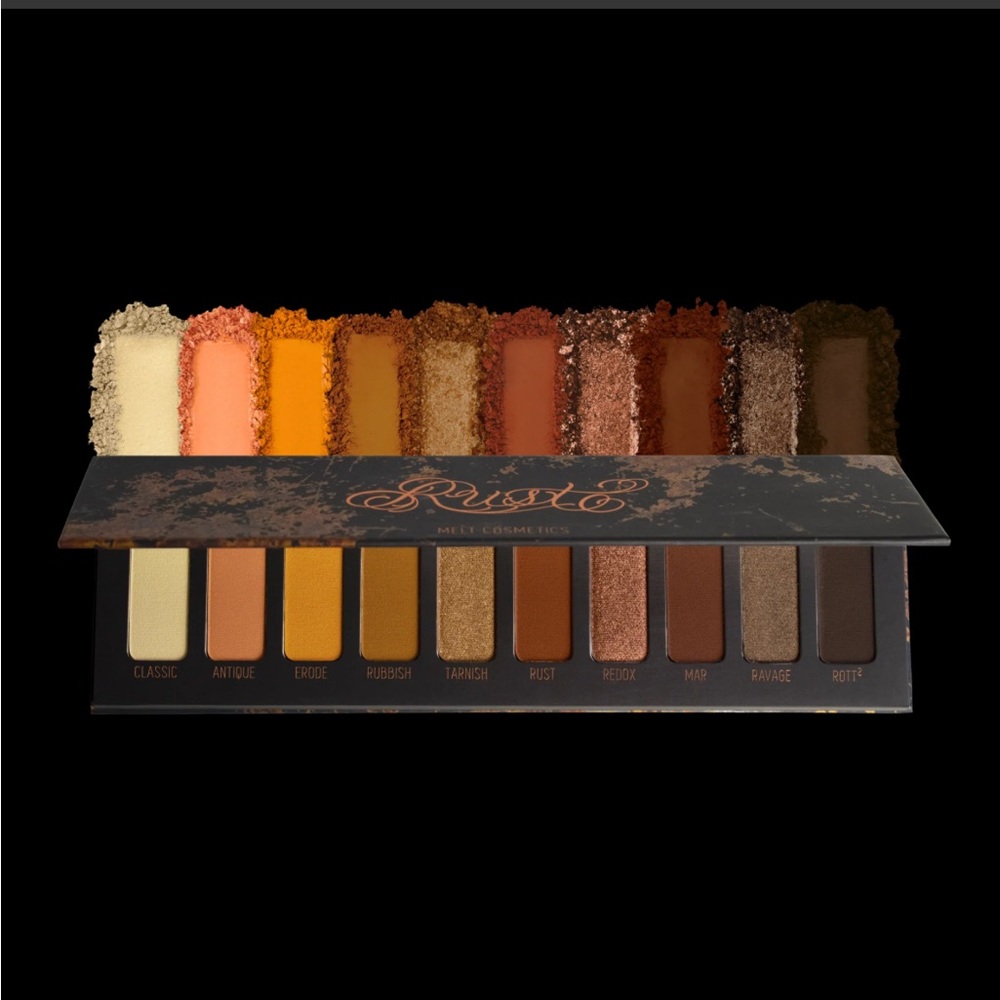 Bnib melt rust palette